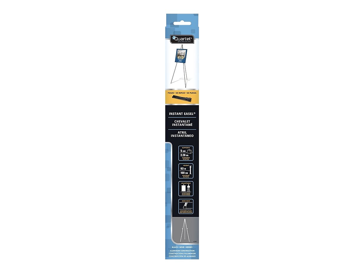 Quartet Instant Easel Display Easel, 63