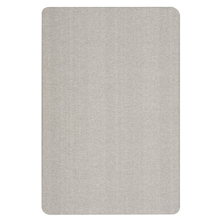 Quartet Oval Office Fabric Bulletin Board, Frameless, 3'H x 4'W