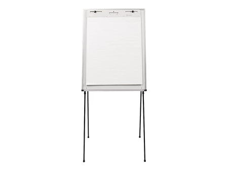 Quartet Total Erase Flip Chart Easel, 70", Black Steel