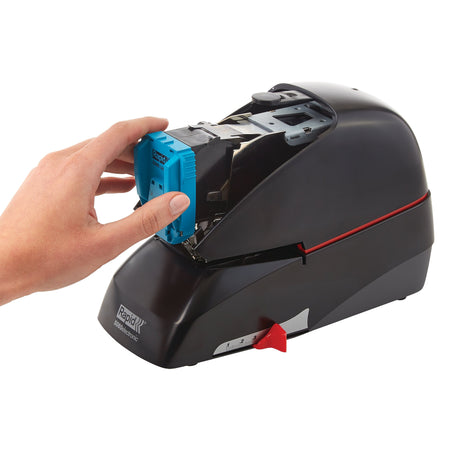 Rapid 5080e Professional Heavy Duty Electric Desktop Stapler, 90-Sheet Capacity, Staples Included, Black