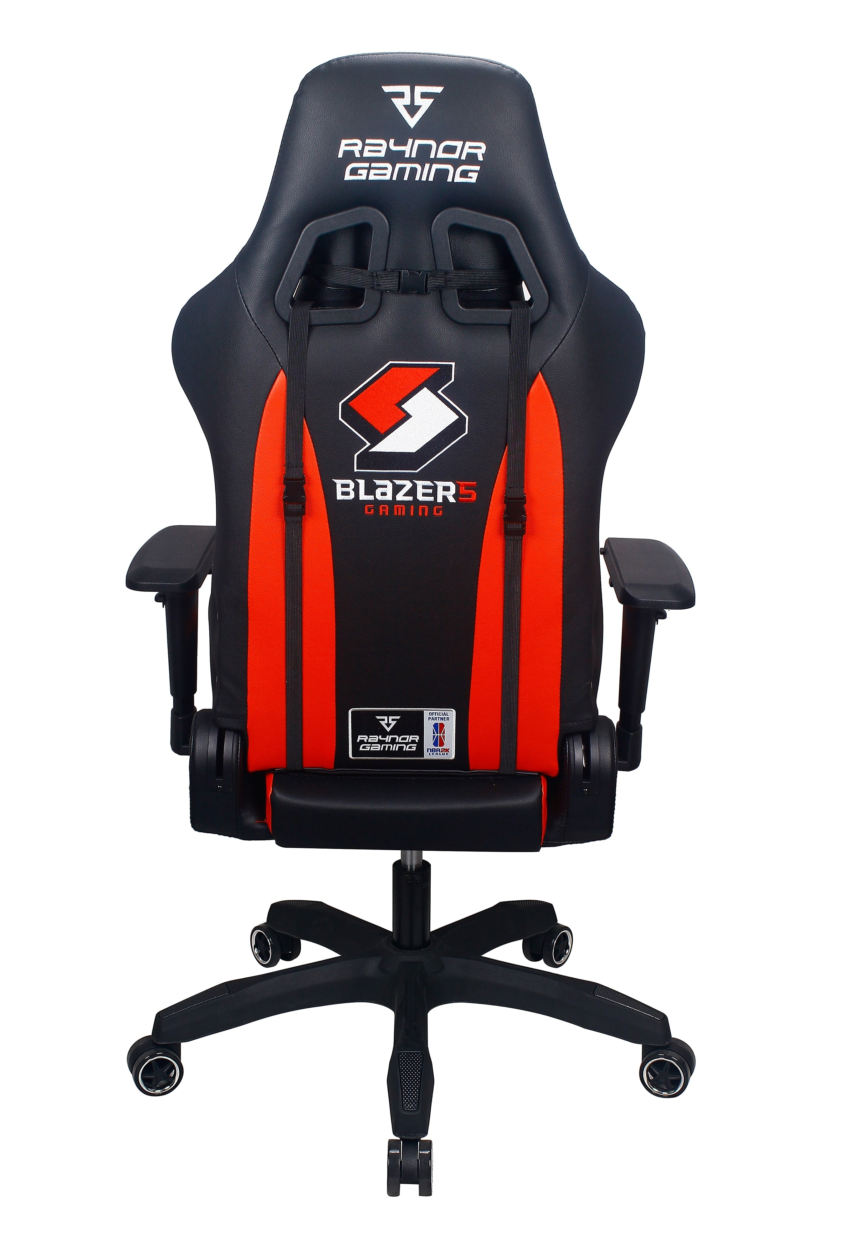 Raynor NBA2K Blazers Gaming Energy Pro Series Gaming Chair, Black/Orange