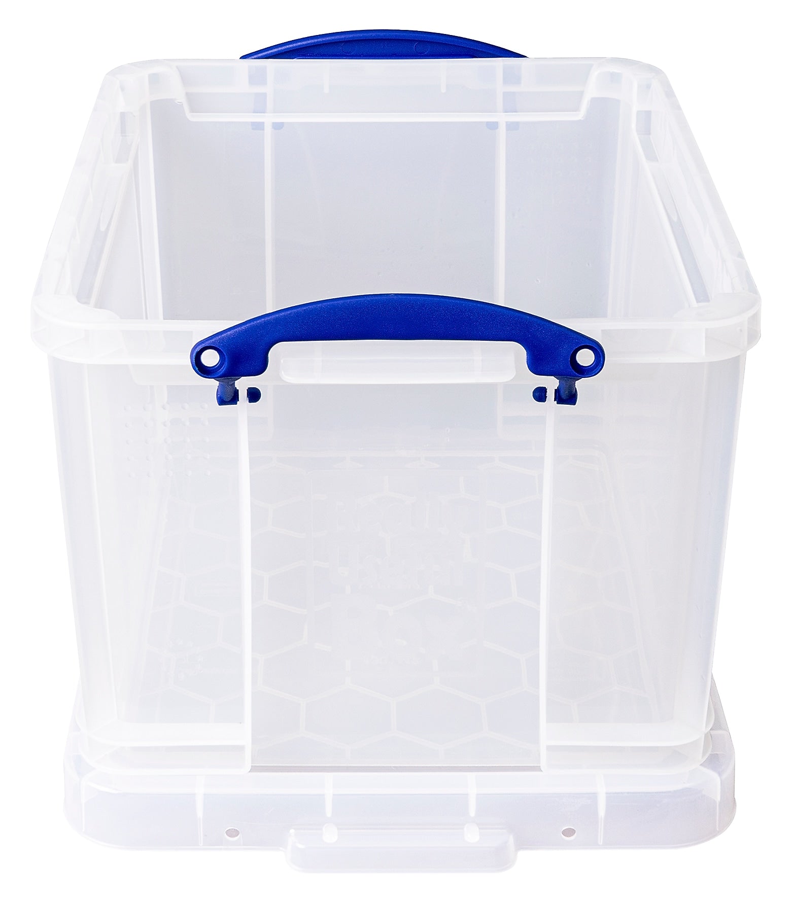 Really Useful Locking File Box, Letter/Legal Size, Clear