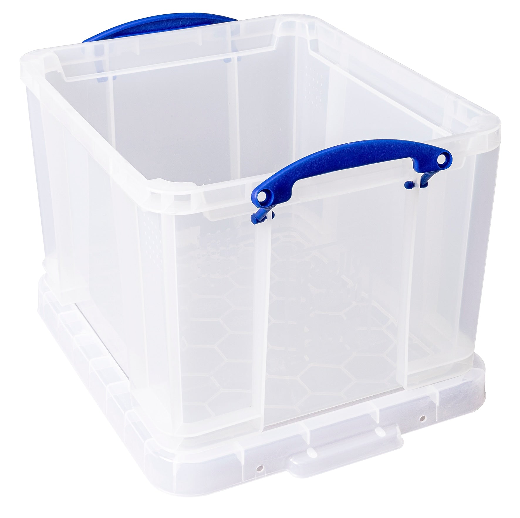 Really Useful Locking File Box, Letter/Legal Size, Clear