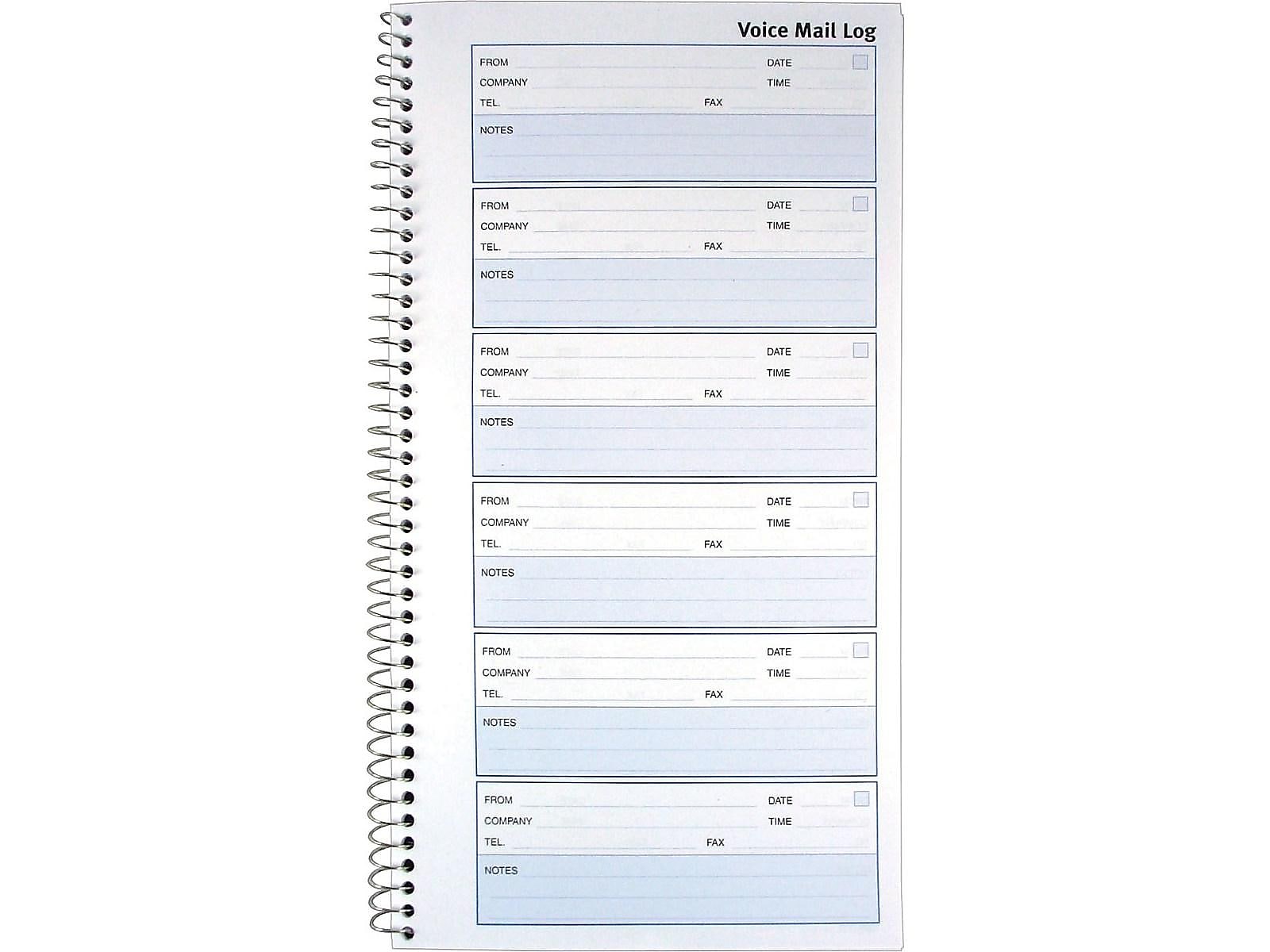 Rediform Detail Message Pad, 10.63