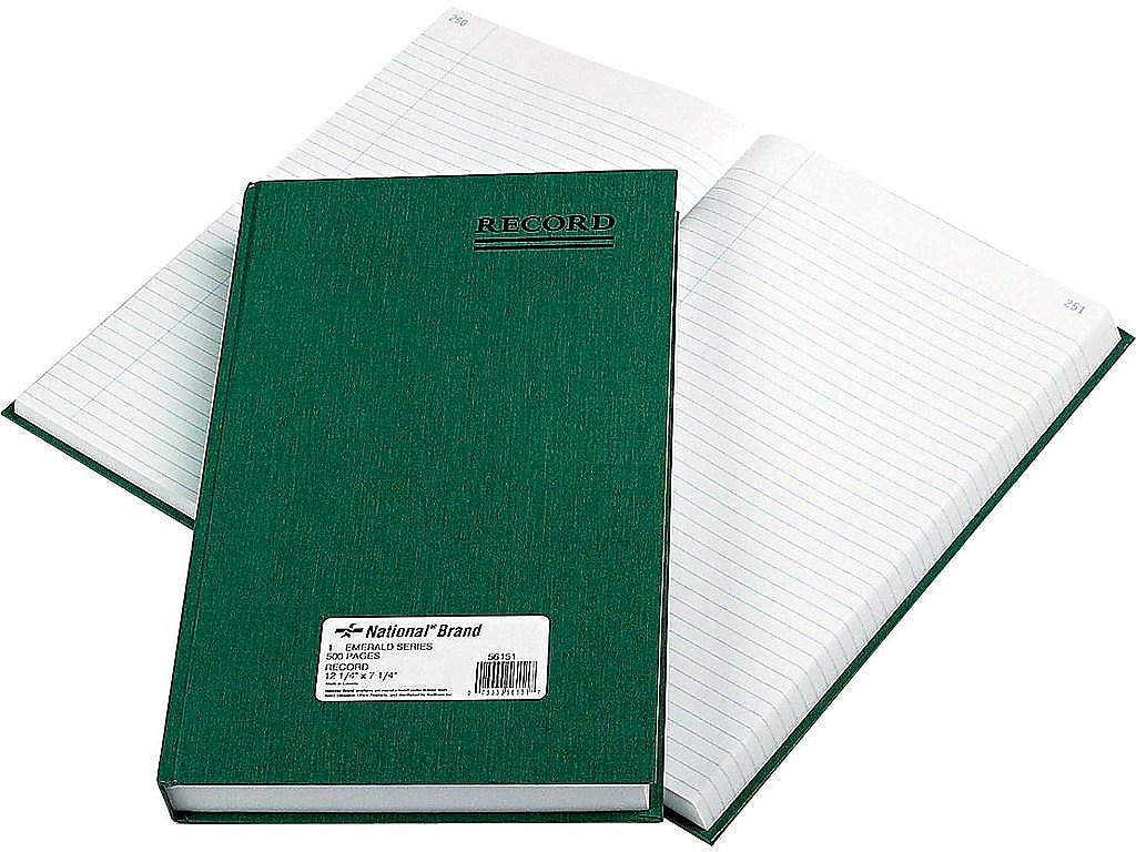 Rediform Emerald Series Record Book, 7.31