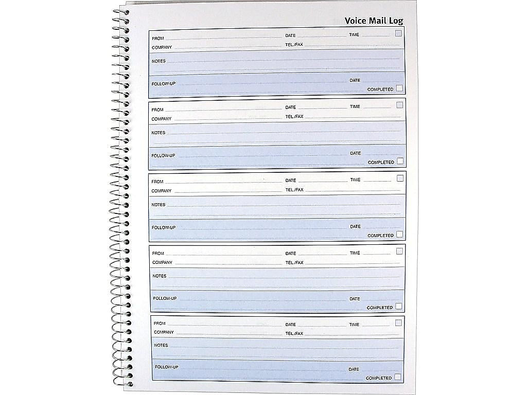 Rediform Follow Up Message Pad, 8