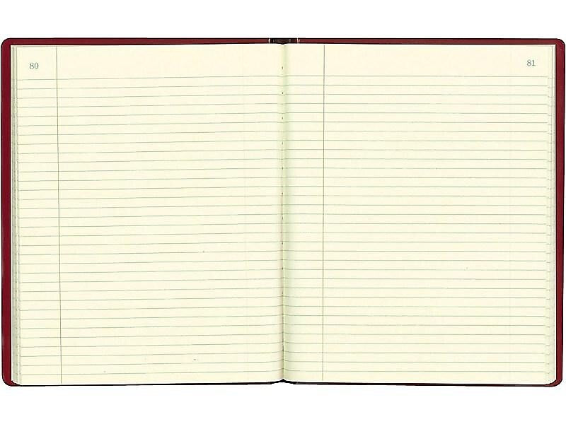 Rediform Vinyl Series Record Book, 8.38