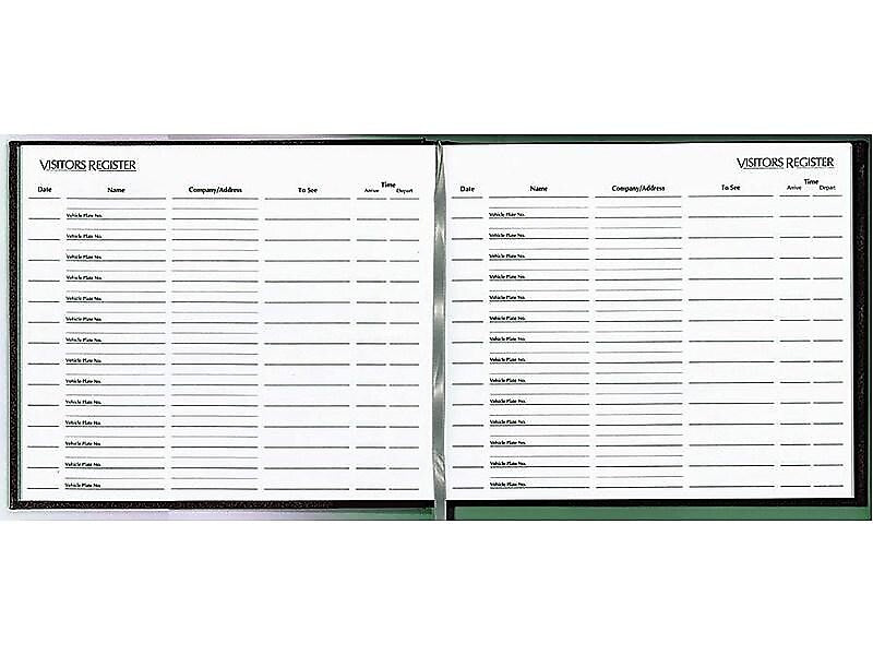 Rediform Visitor Book, 9.88