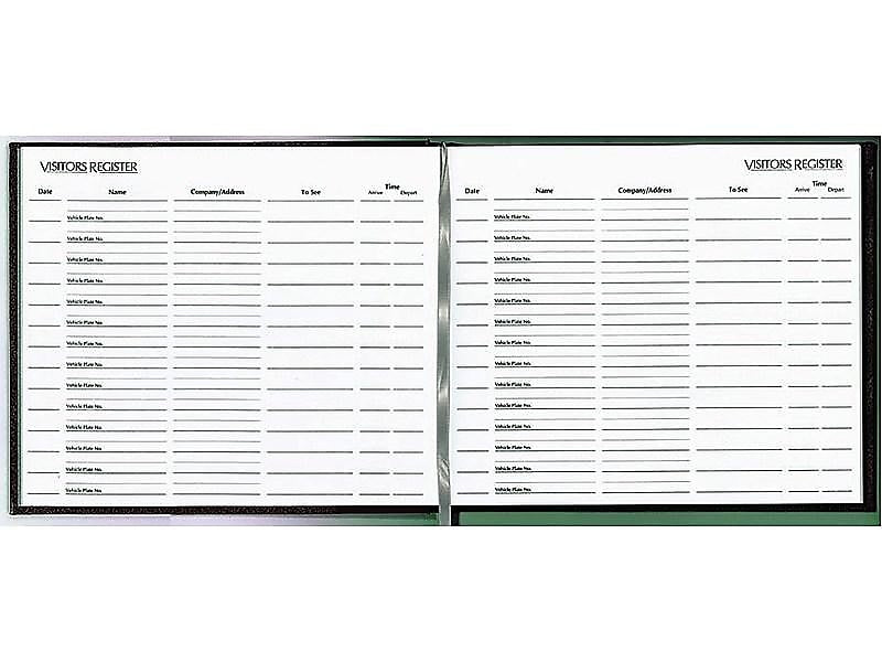 Rediform Visitor Book, 9.88