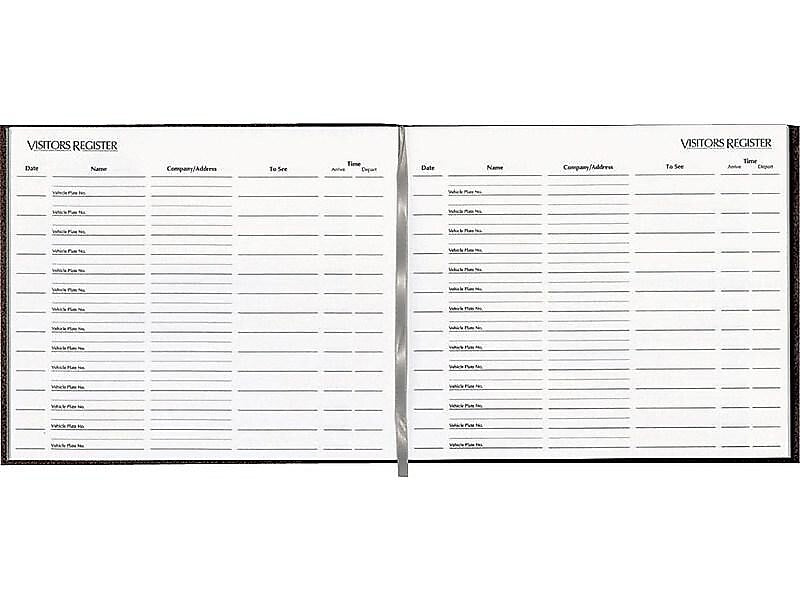 Rediform Visitor Book, 9.88