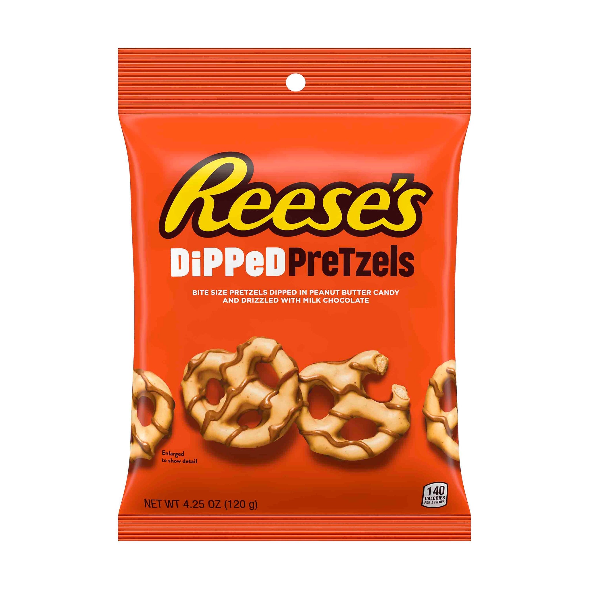 Reese's Dipped Gluten Free Chocolate Pretzels Twists, 4 Bags/Box