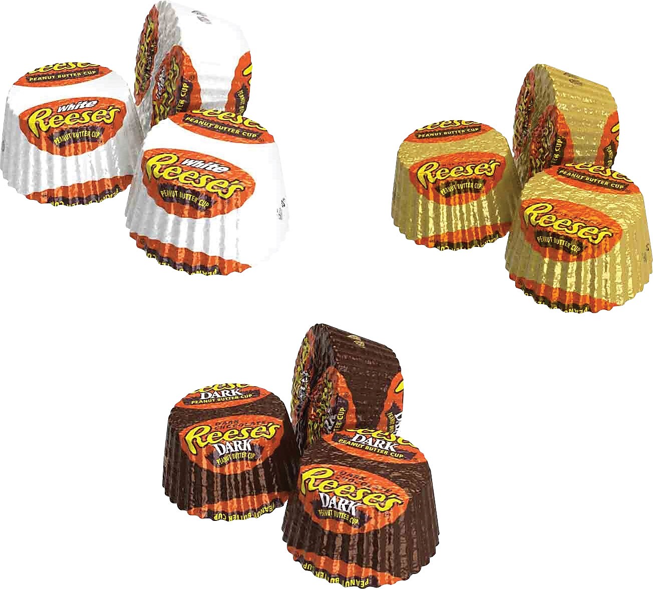 Reese's Miniatures Assorted Milk Chocolate Cup, 32.1 oz.