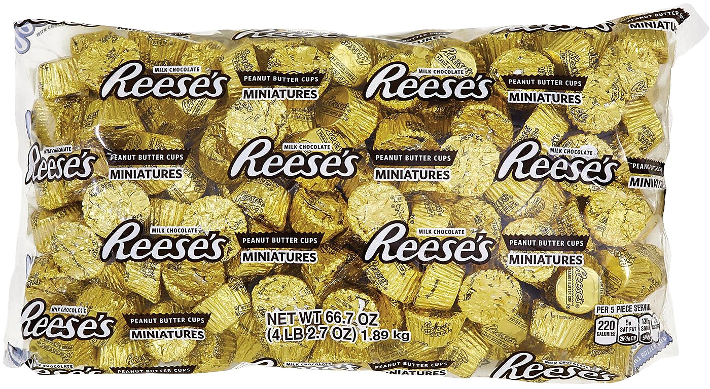 Reese's Peanut Butter Cups Miniatures, 66.7 oz.