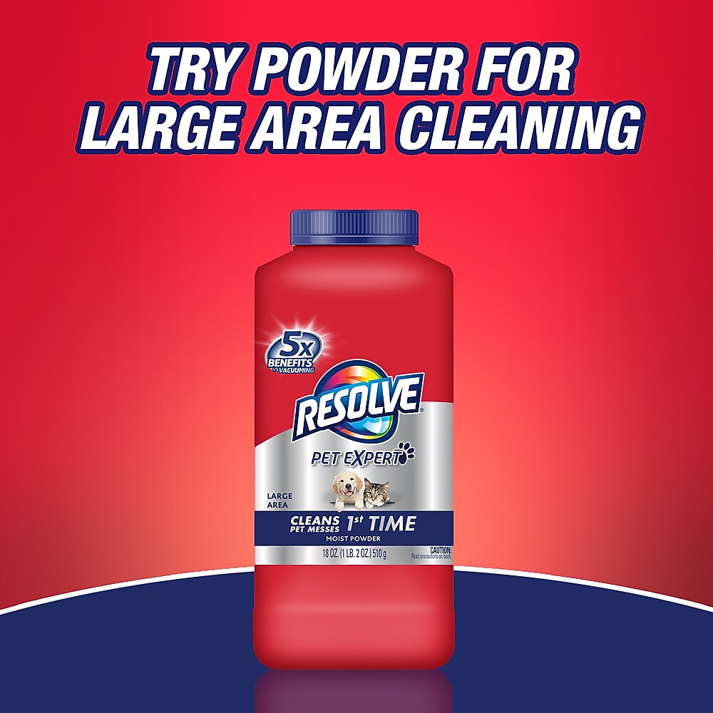 Resolve High Traffic Carpet Cleaner Foam, 22 Oz.