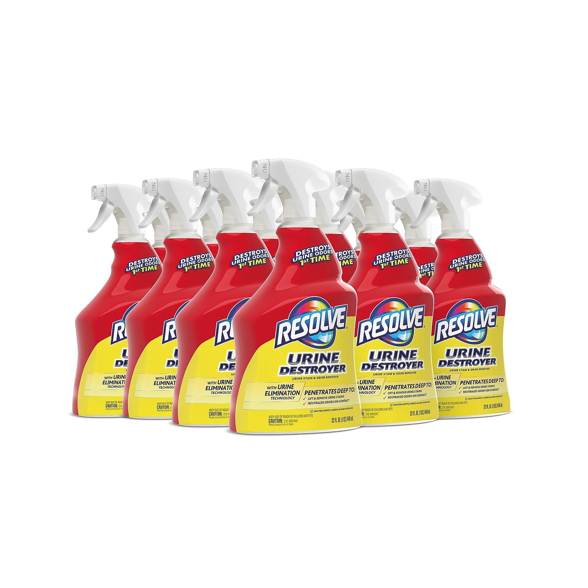 Resolve Urine Destroyer Stain & Odor Remover, 32 oz. Bottle
