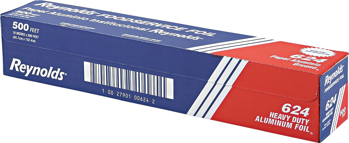 Reynolds Wrap Heavy Duty Aluminum Foil Roll, 500 ft L x 18