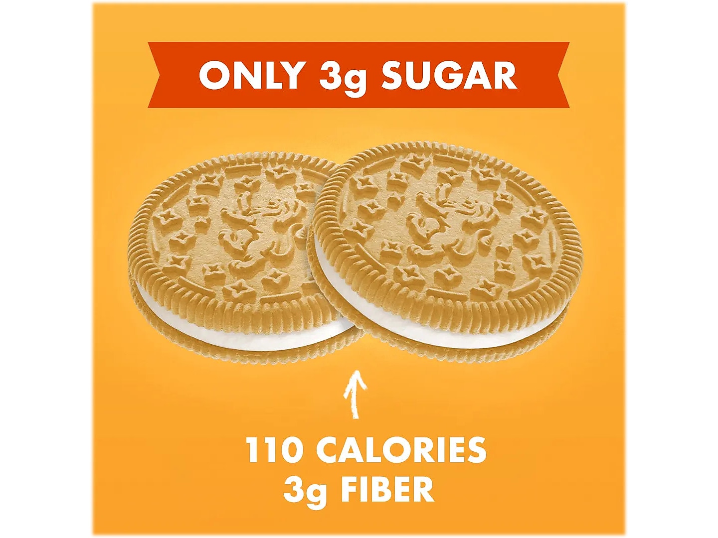 Rip Van Leos Golden Vanilla Sandwich Cookies, 1.69 oz., 10 Packs/Box