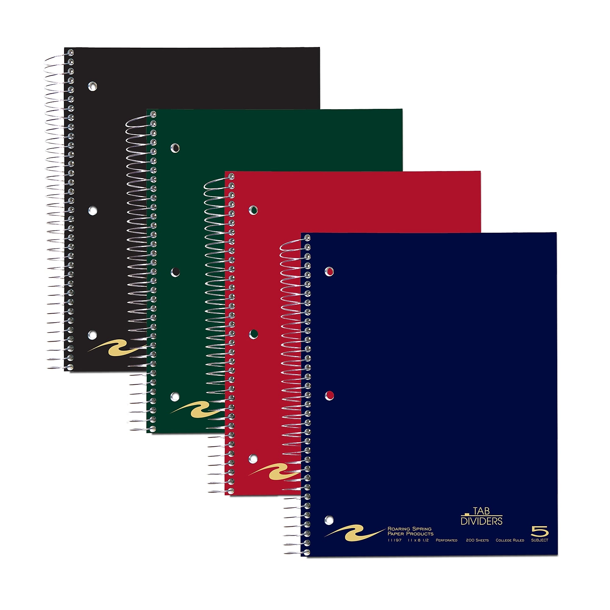 Roaring Spring 5-Subject Notebook, 8.5