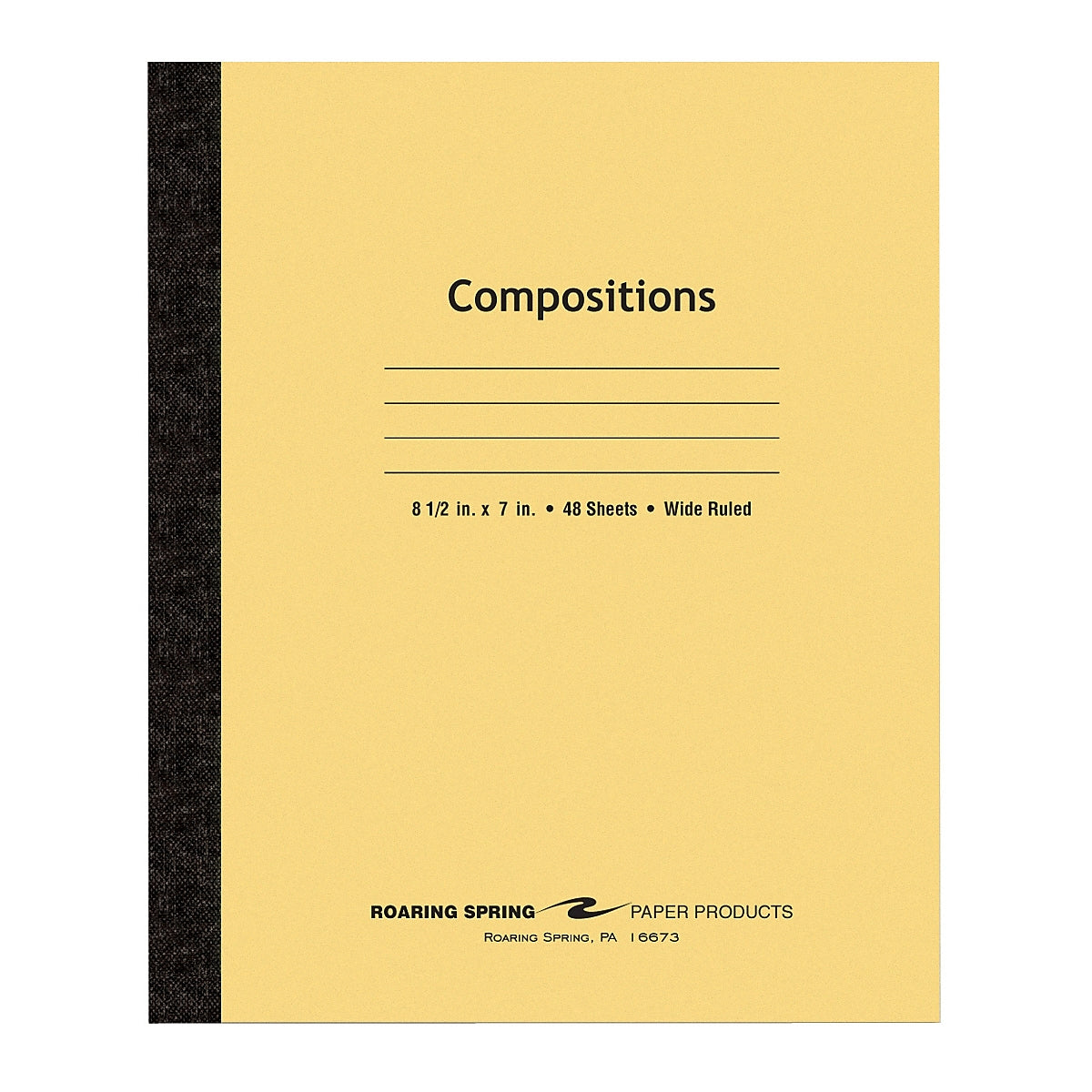 Roaring Spring Paper Products 1-Subject Composition Notebooks, 7
