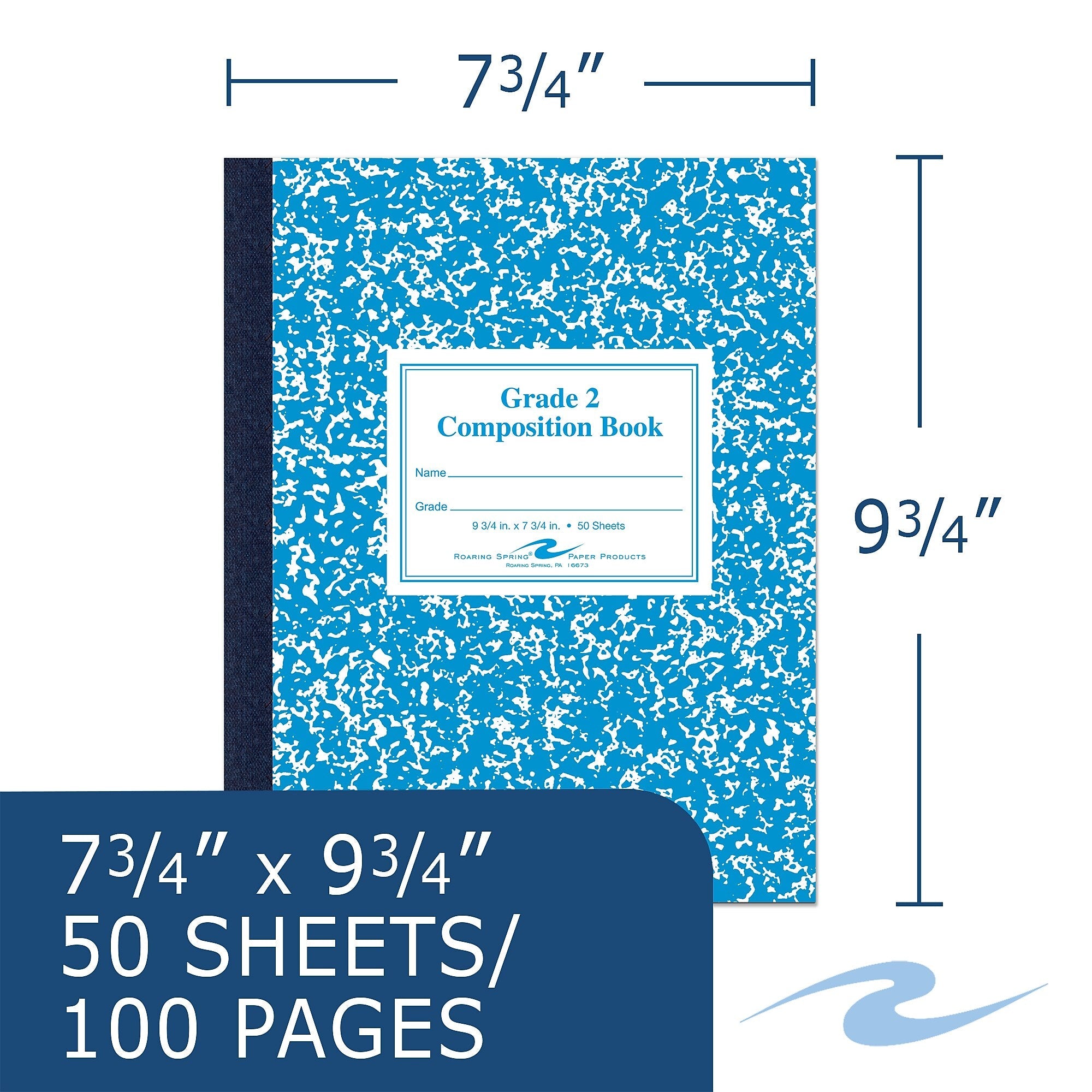 Roaring Spring Paper Products Composition Notebooks, 7.75