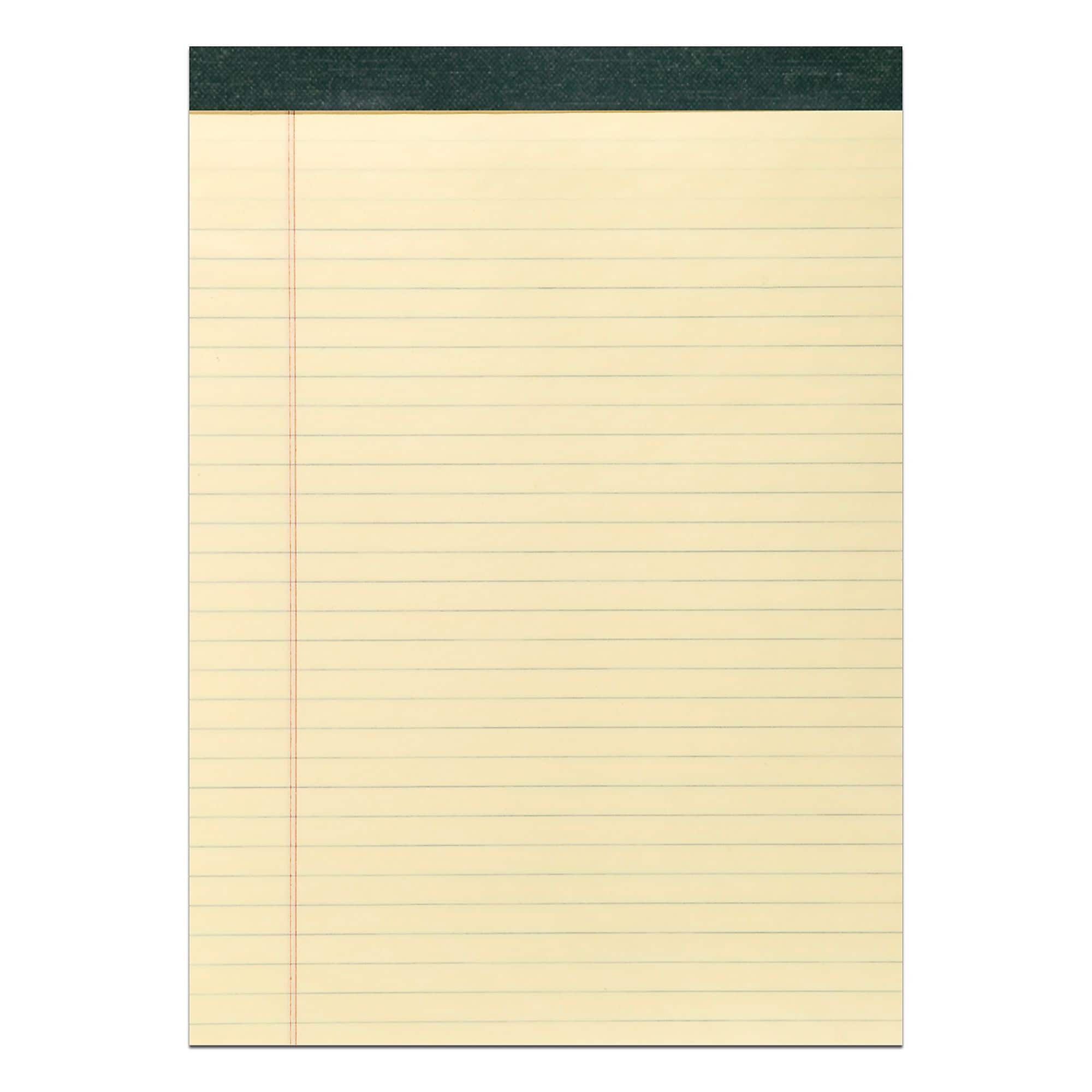 Roaring Spring Paper Products Recycled Legal Pad, 8.5