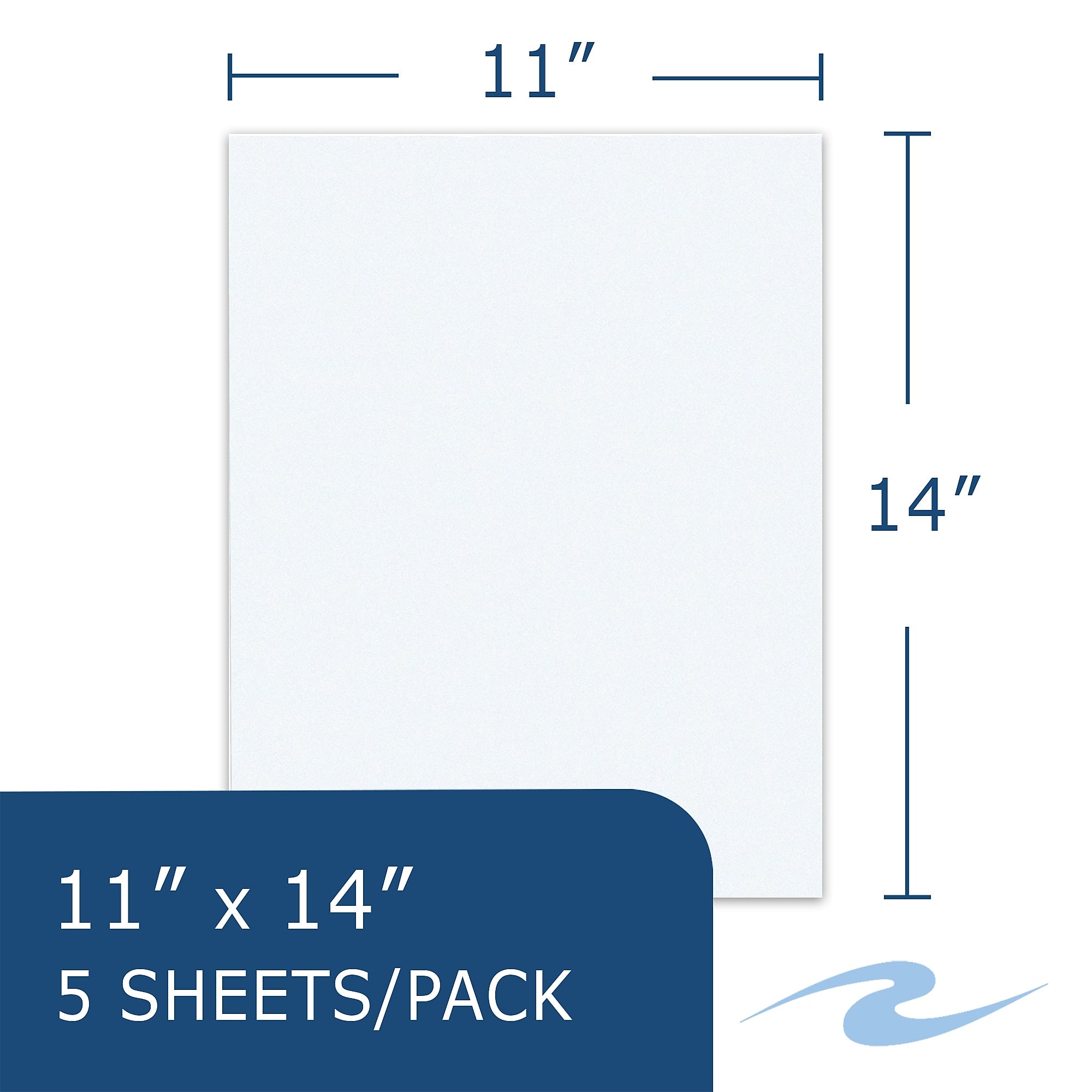 Roaring Spring Paper Products White Posterboard, 11