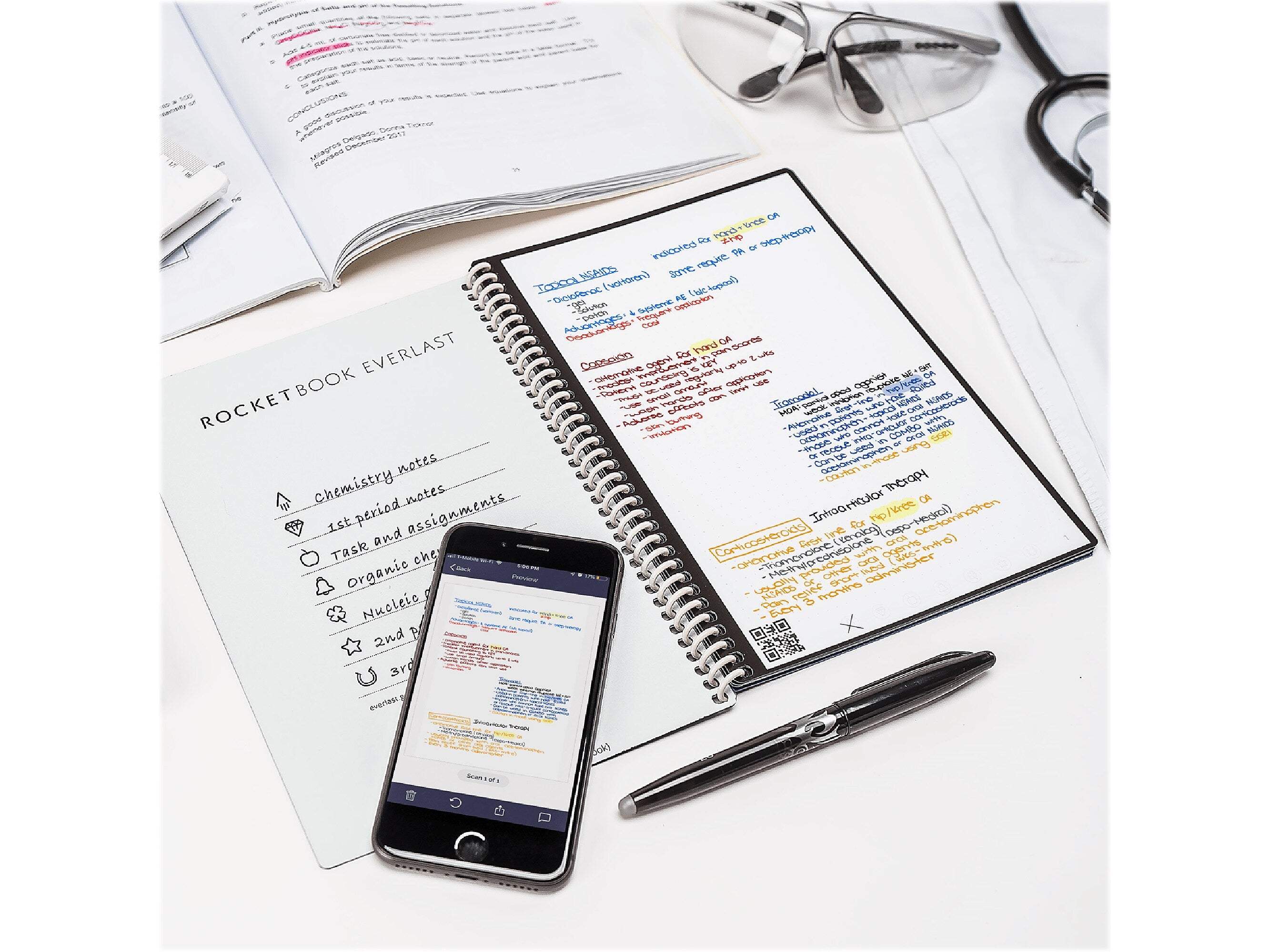 Rocketbook Core Professional Notebooks, 6