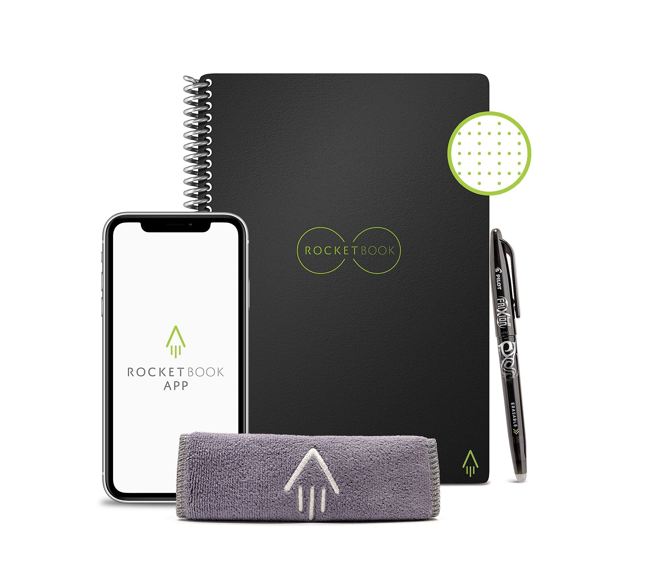 Rocketbook Core Reusable Smart Notebook, 6