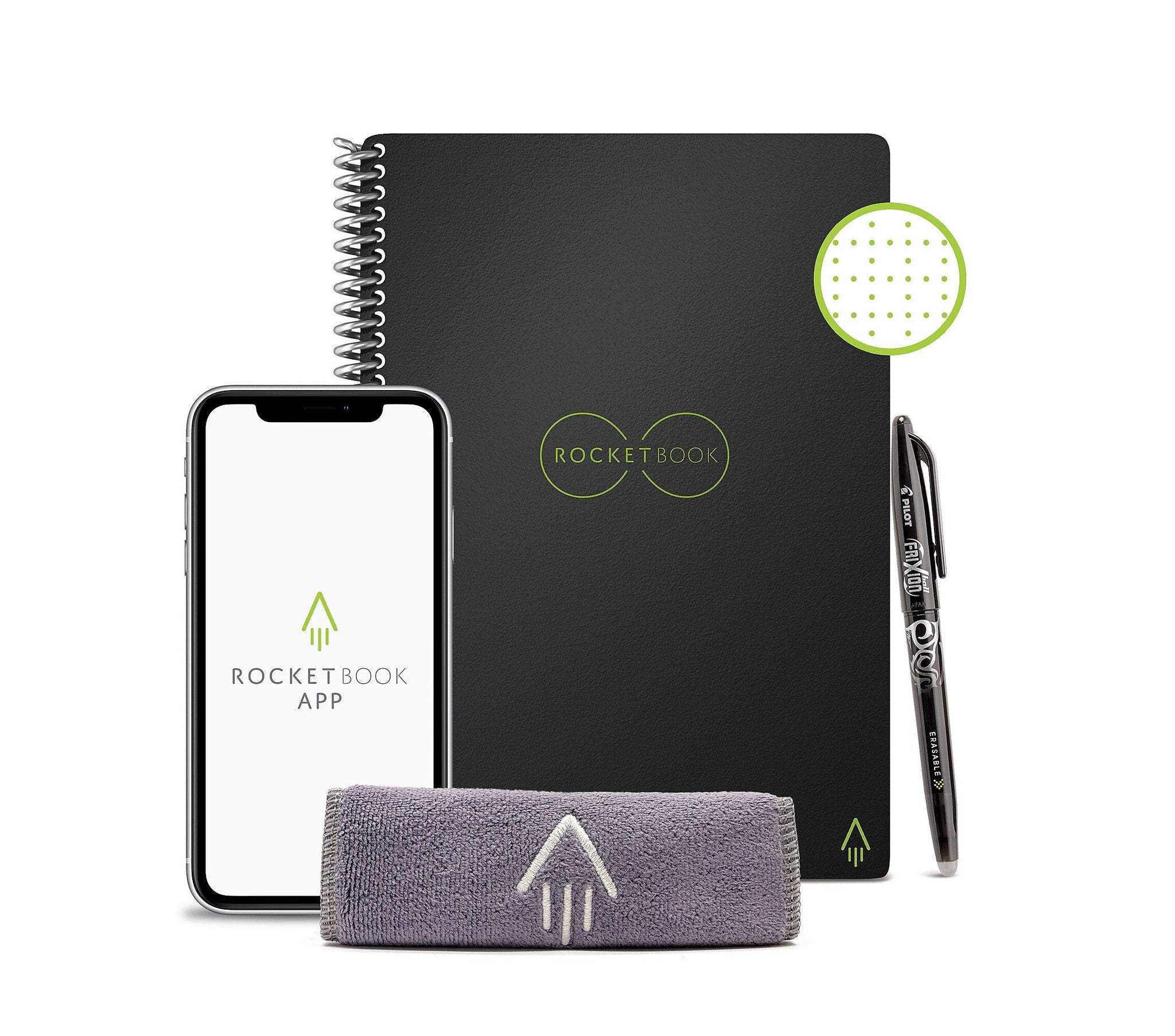 Rocketbook Core Reusable Smart Notebook, 6