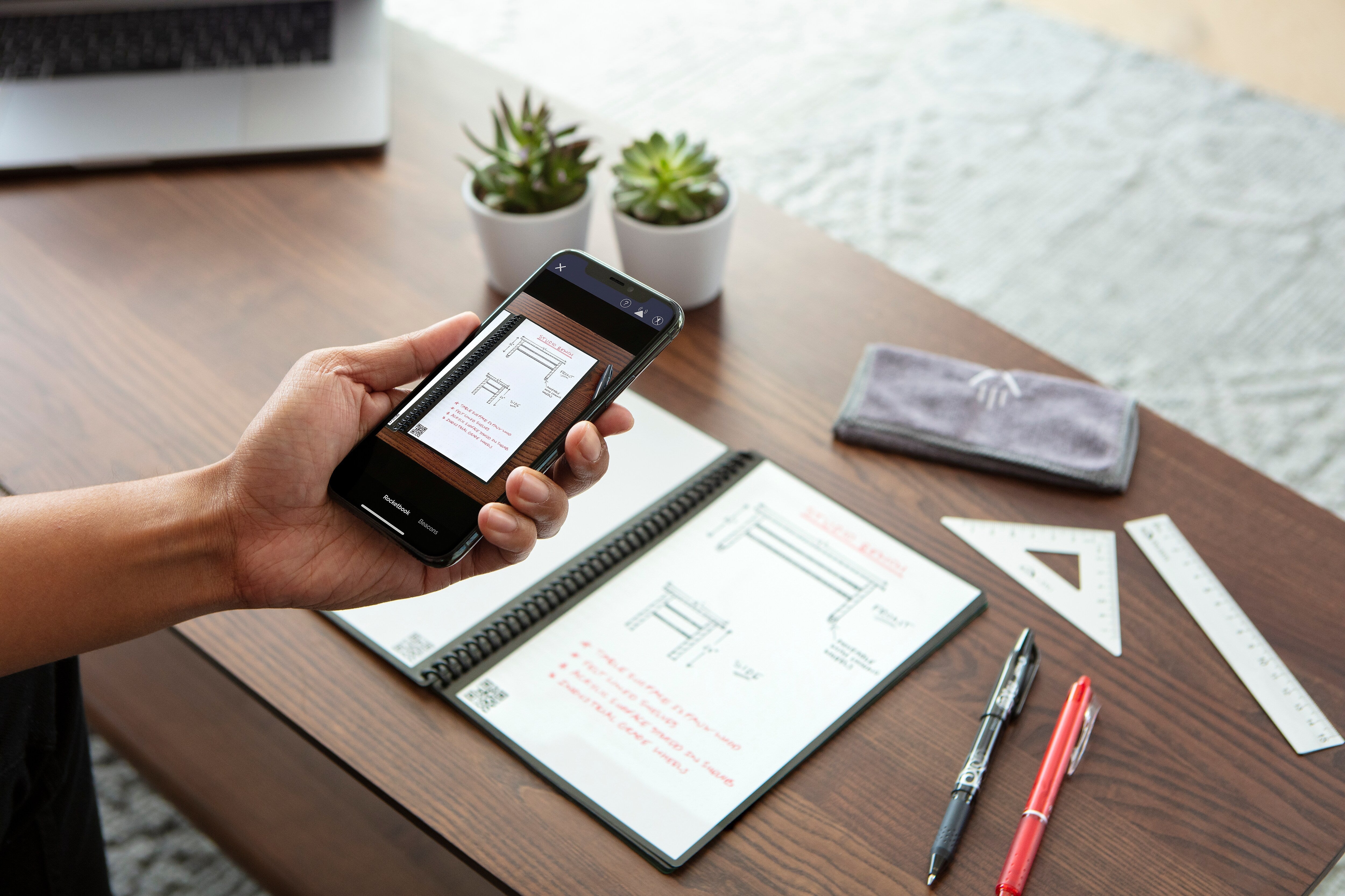 Rocketbook Core Reusable Smart Notebook, 6