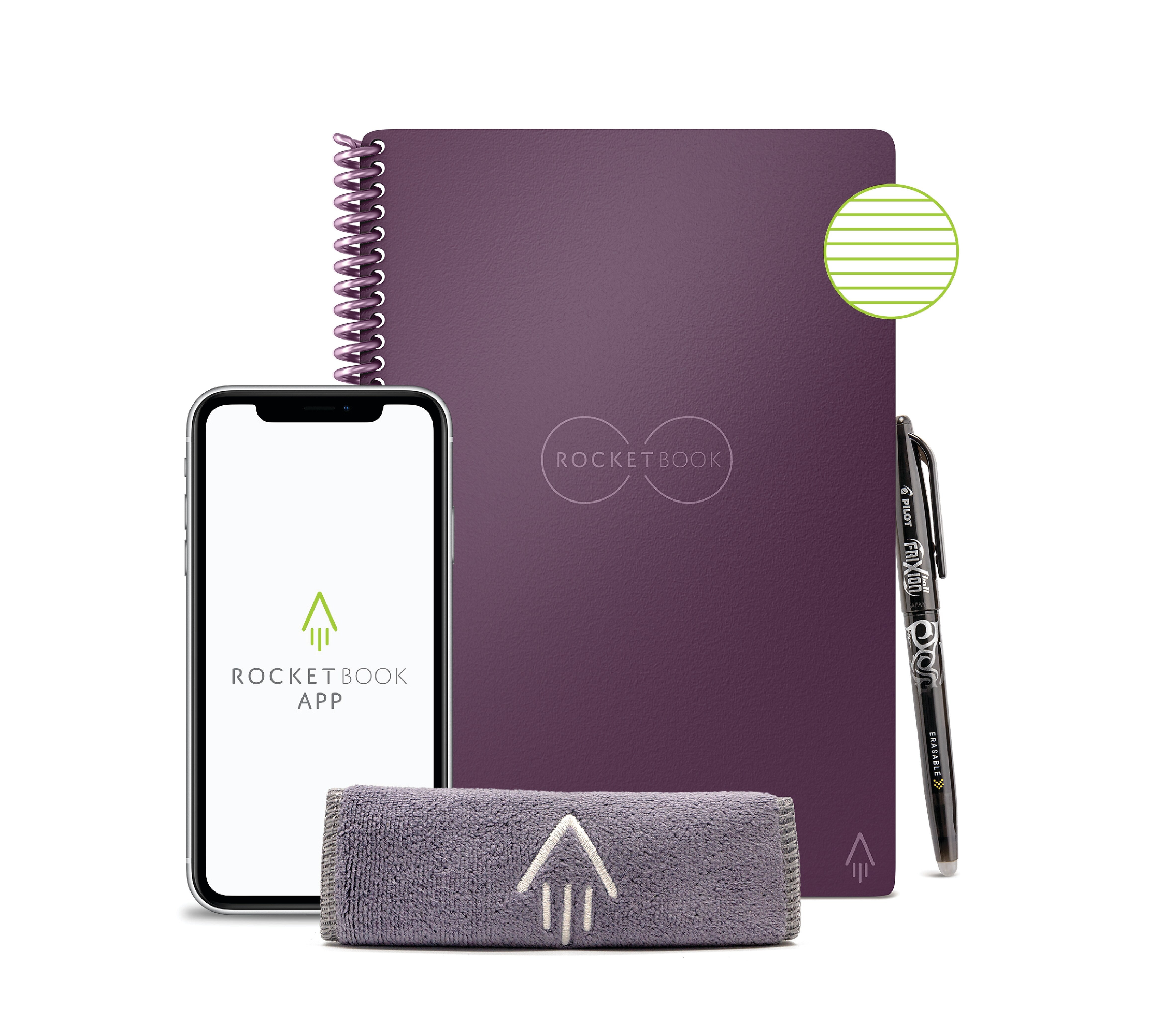 Rocketbook Core Reusable Smart Notebook, 6