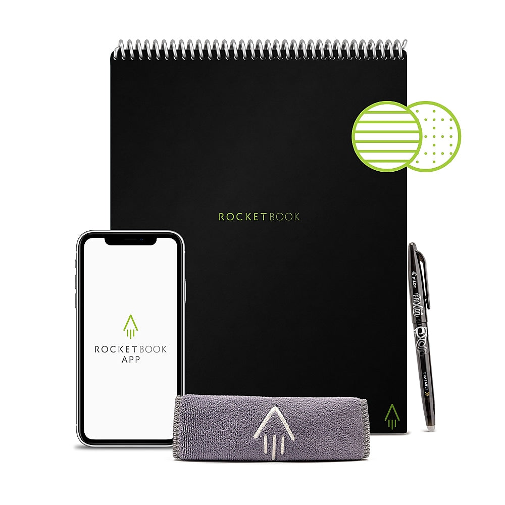Rocketbook Flip Reusable Smart Notepad, 8.5