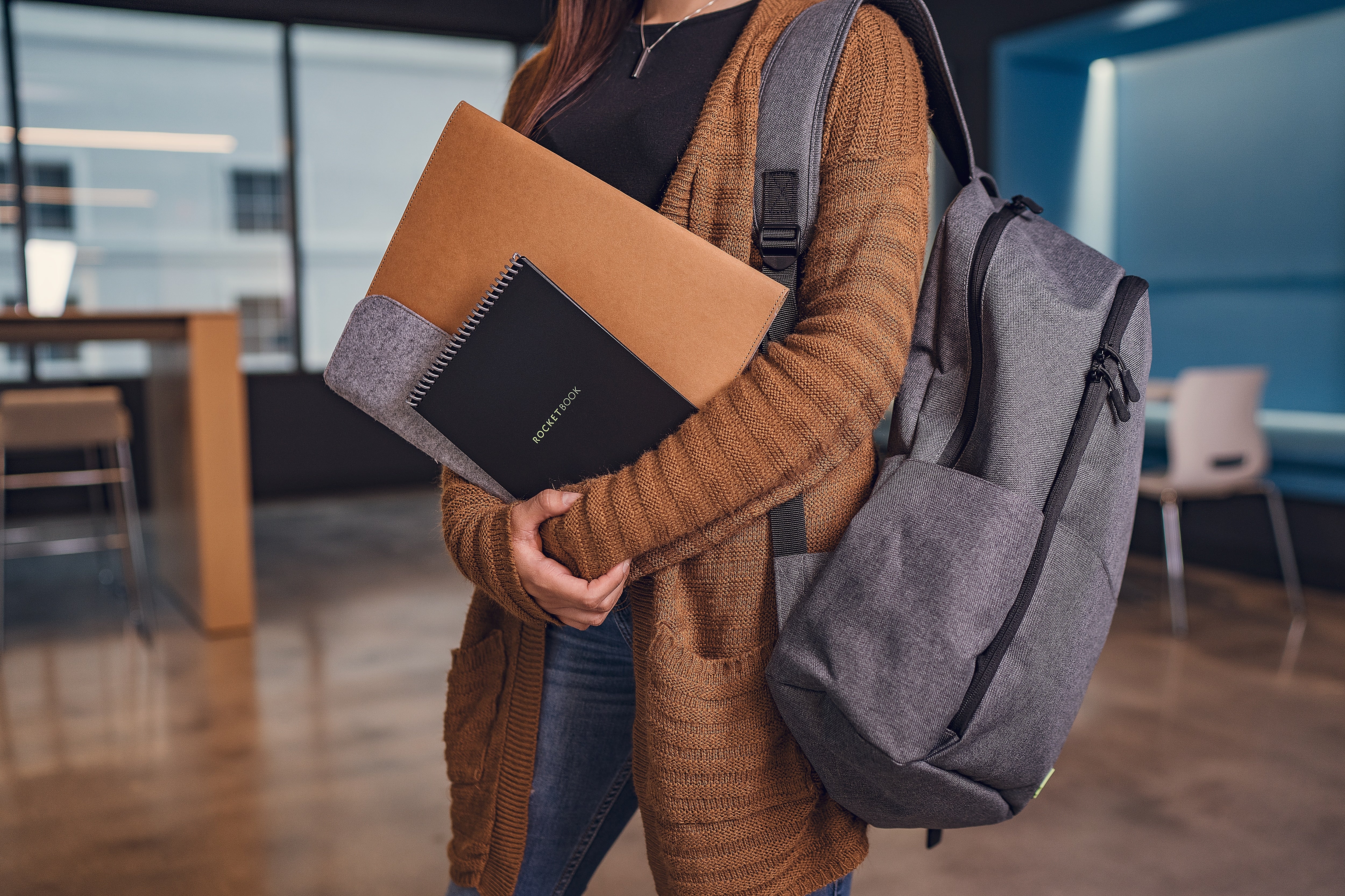 Rocketbook Flip Reusable Smart Notepad, 8.5