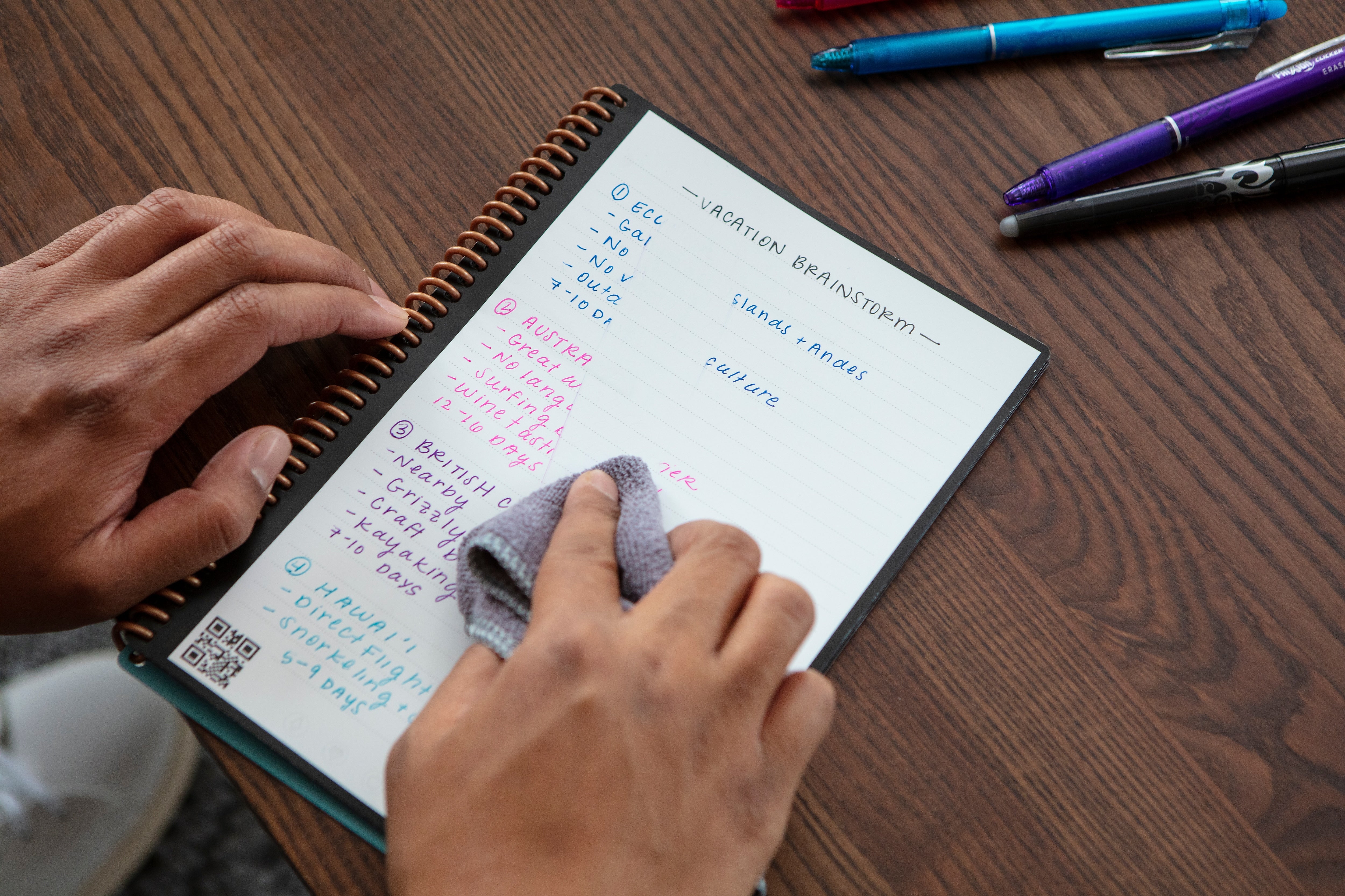 Rocketbook Fusion Reusable Notebook Planner Combo, 6
