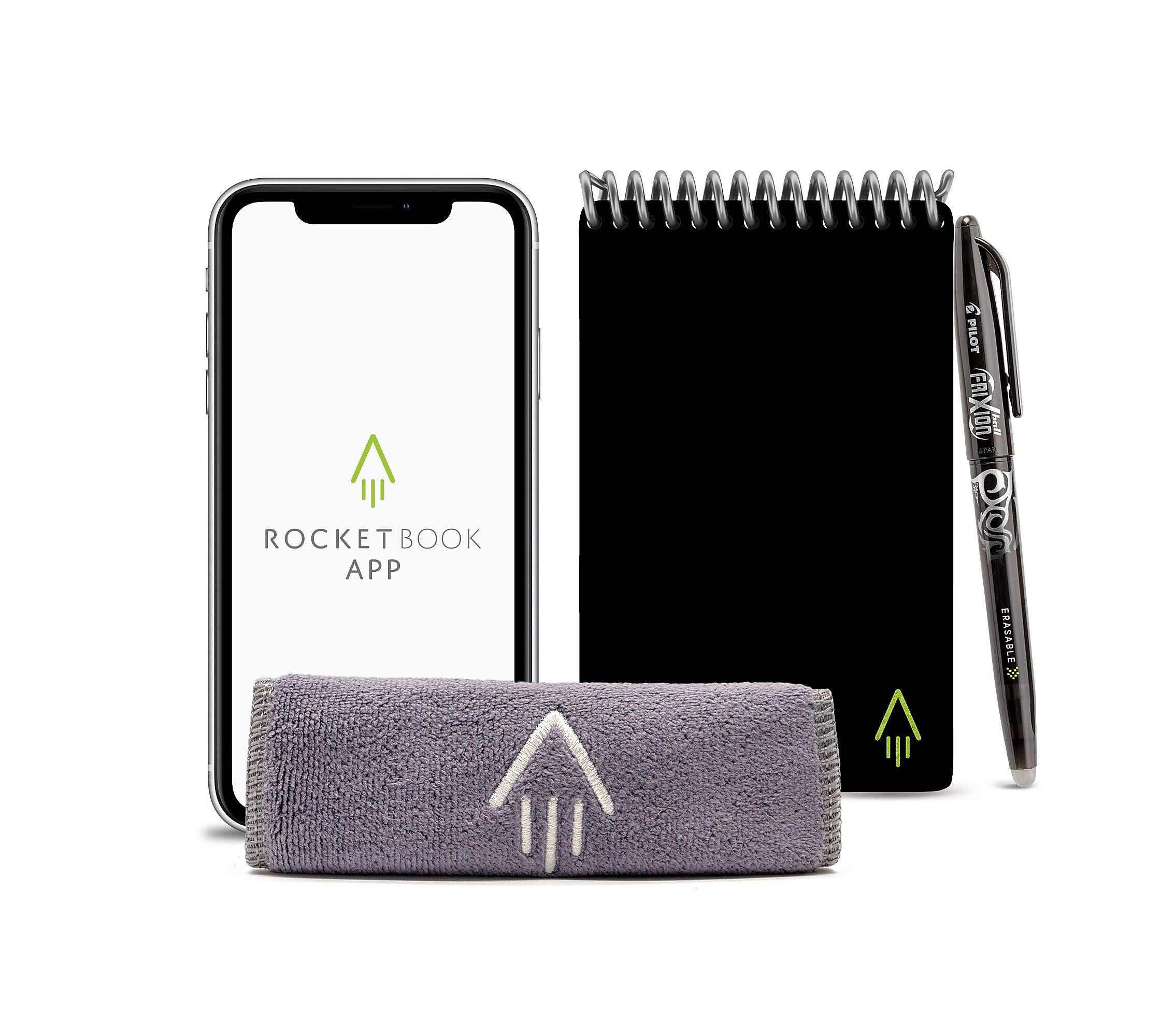 Rocketbook Mini Reusable Smart Notepad, 3.5
