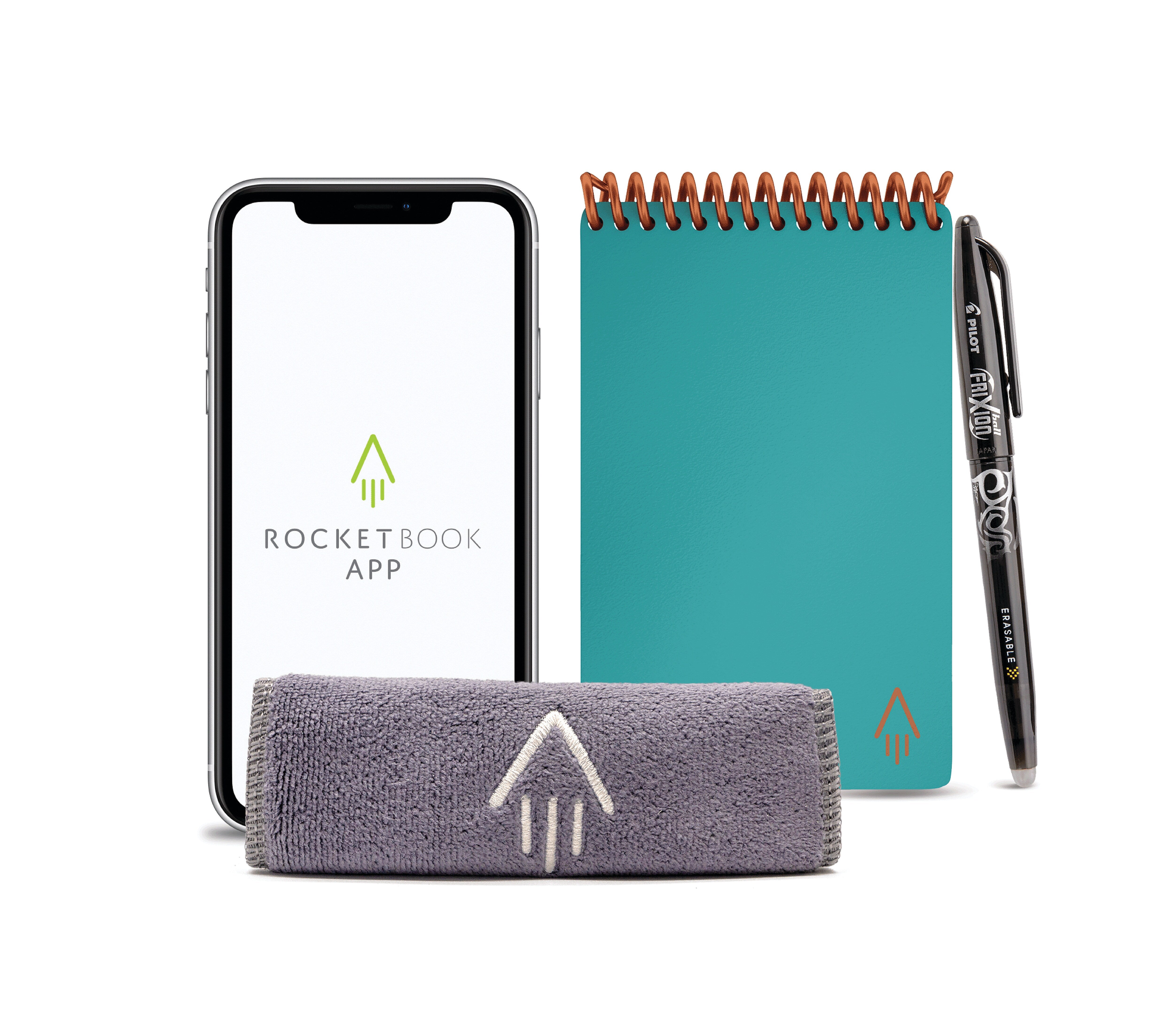 Rocketbook Mini Reusable Smart Notepad, 3.5