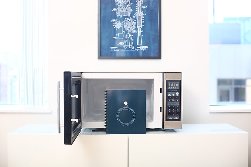 Rocketbook Wave 1-Subject Smart Notebook, 8.5