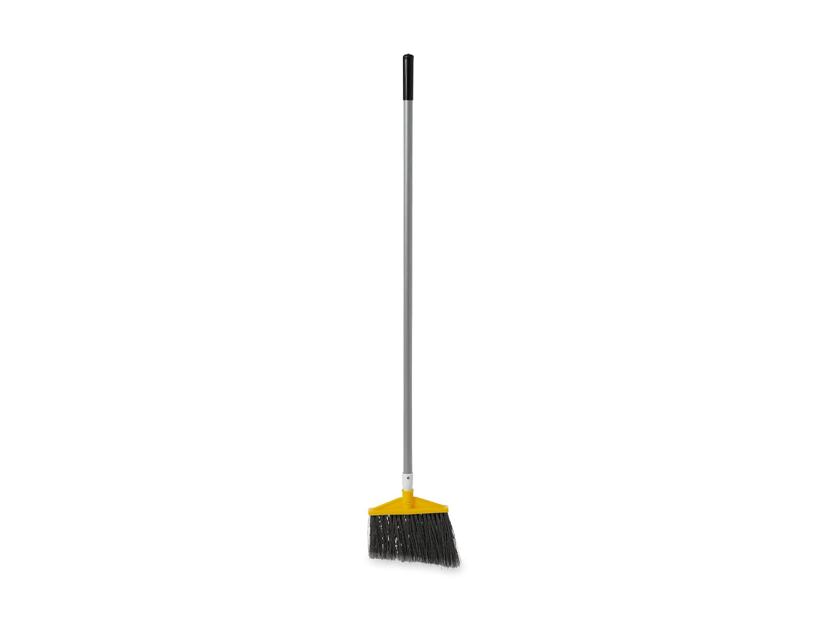 Rubbermaid 10.5" Angled Broom, Gray