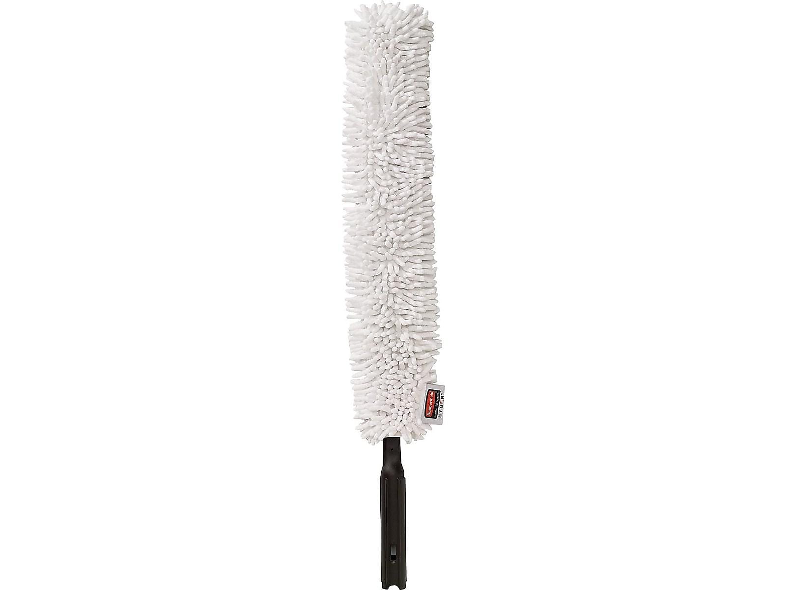 Rubbermaid Executive Series HYGEN Quick-Connect Flexi-Wand Microfiber Duster, White