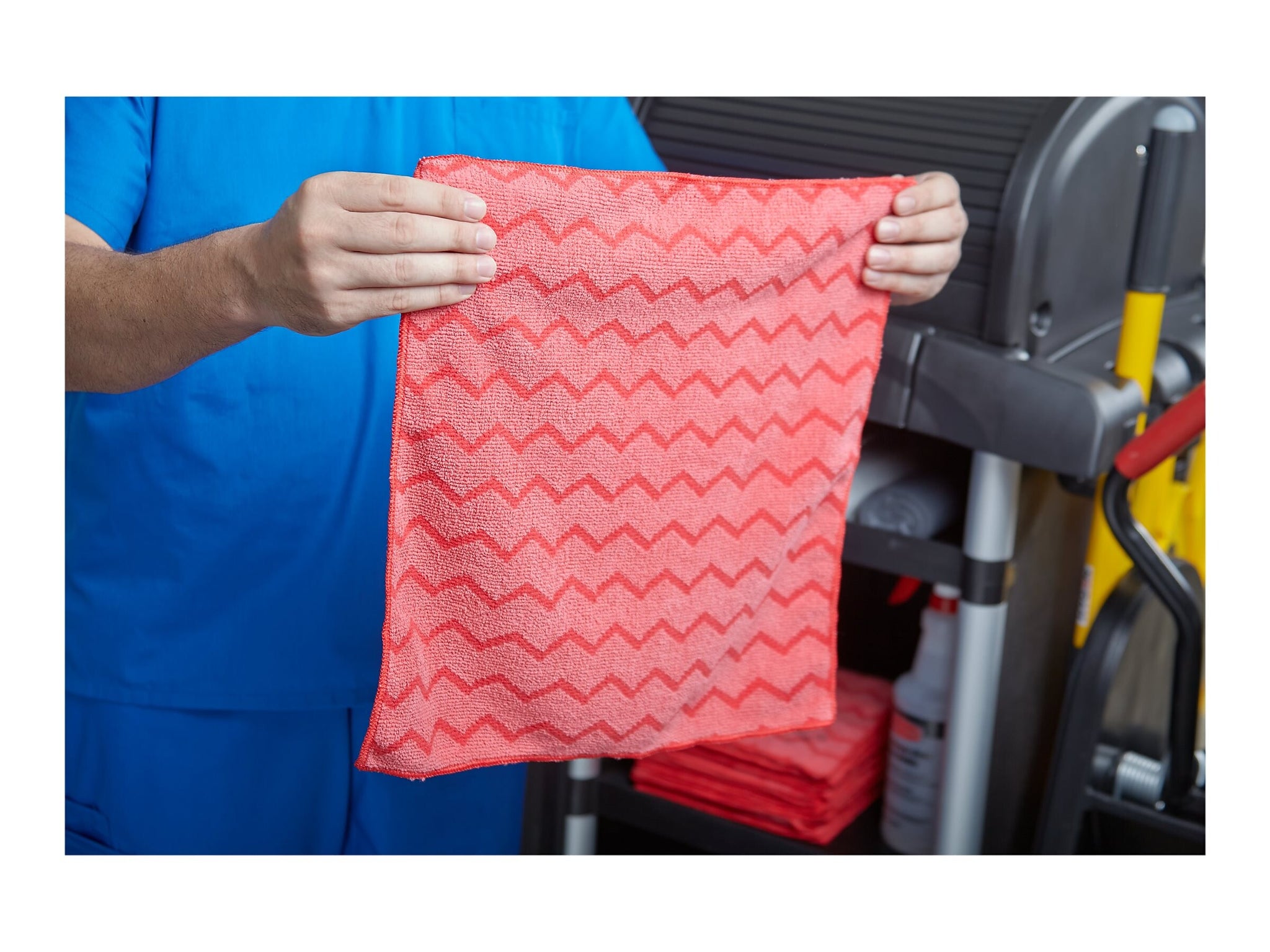 Rubbermaid HYGEN Microfiber Cleaning Rags, 16