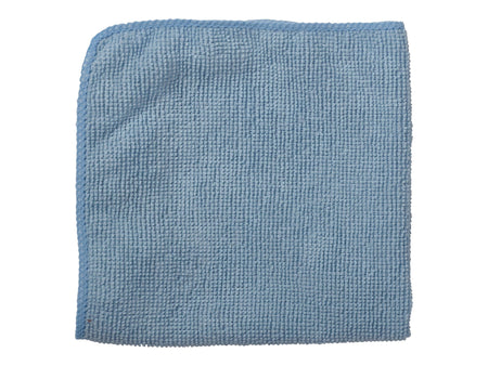 Rubbermaid Microfiber Cleaning Rags, 12" x 12", Blue, 24 Rags/Pack