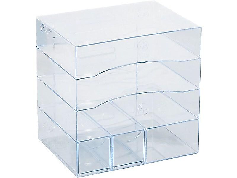 Rubbermaid Optimizers File Organizer, Clear Plastic