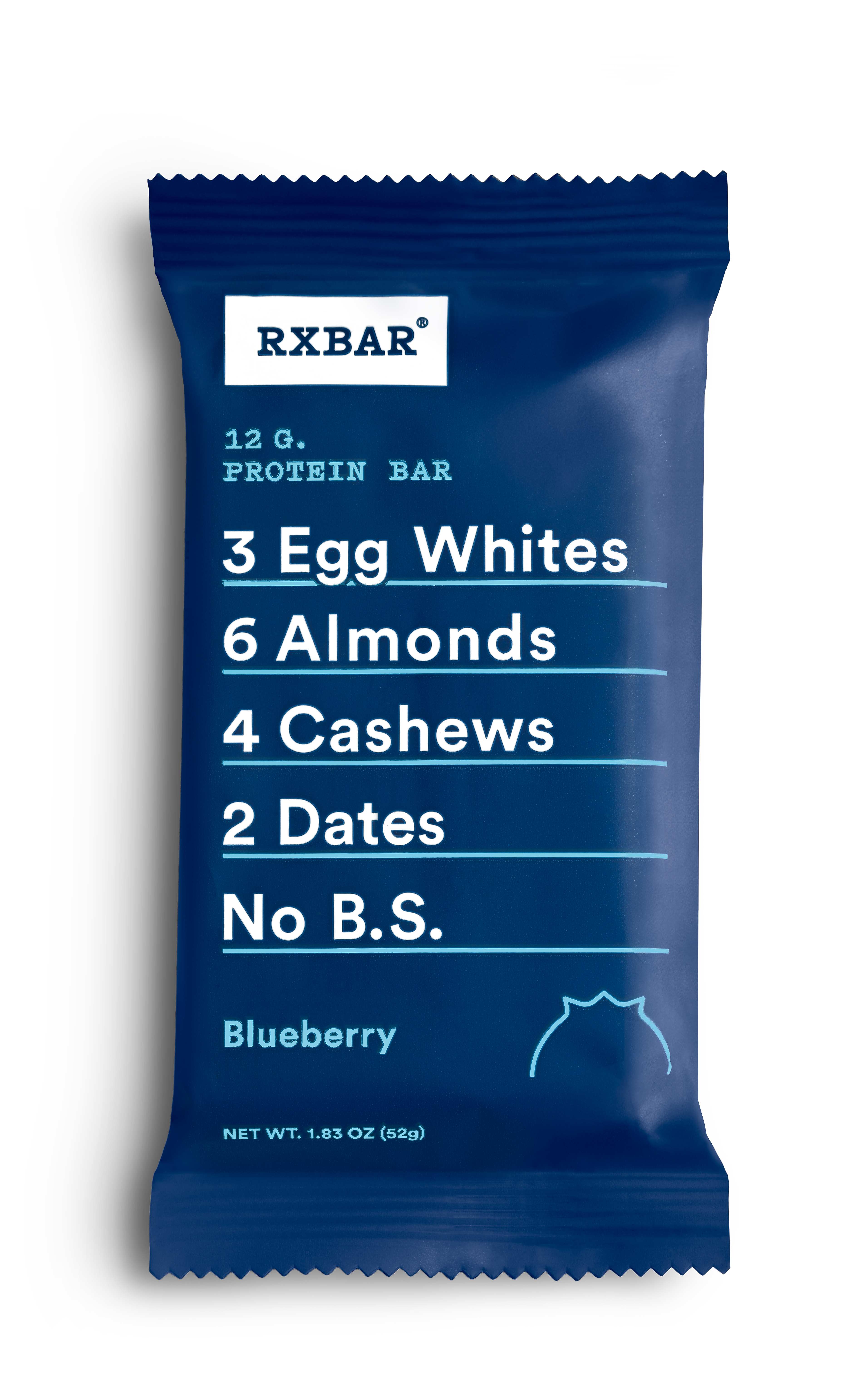 RX Bar Gluten Free Blueberry Protein Bar, 12 Bars/Box