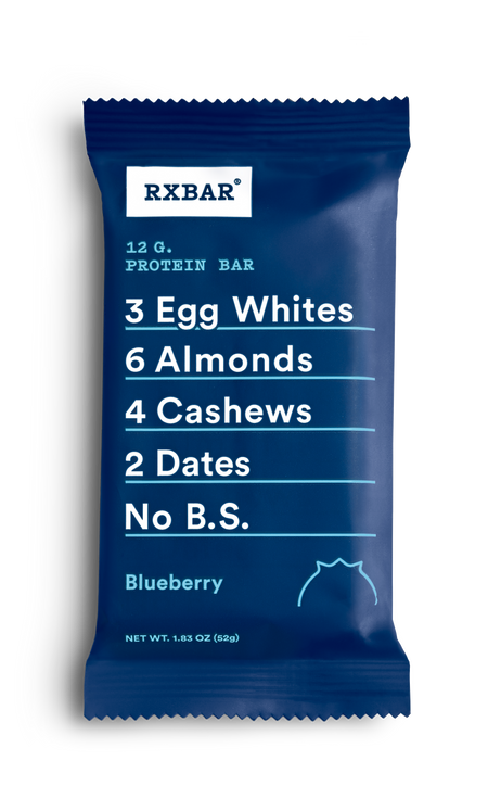 RX Bar Gluten Free Blueberry Protein Bar, 12 Bars/Box