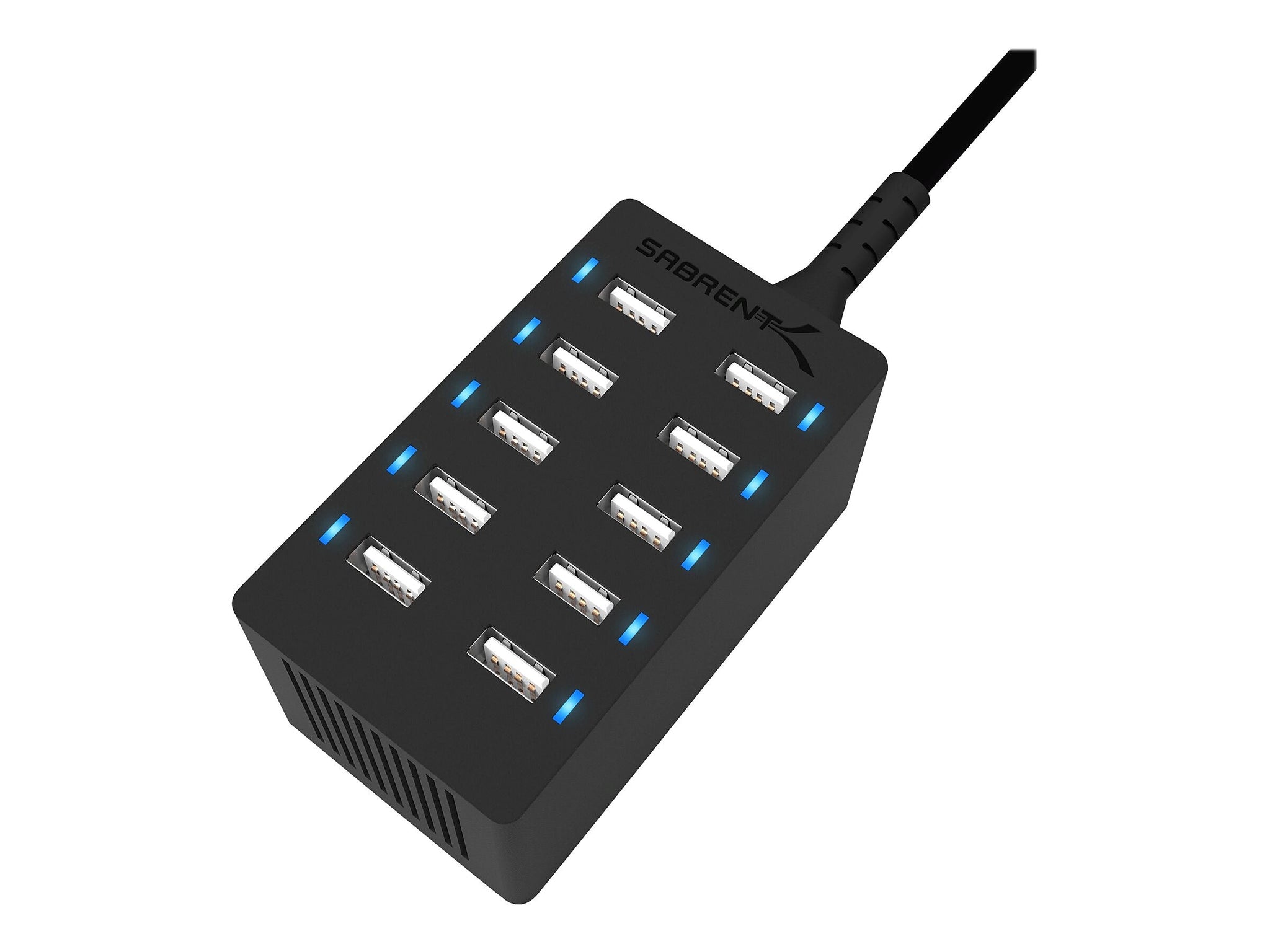 Sabrent 10-Port Desktop Smart USB Rapid Charger