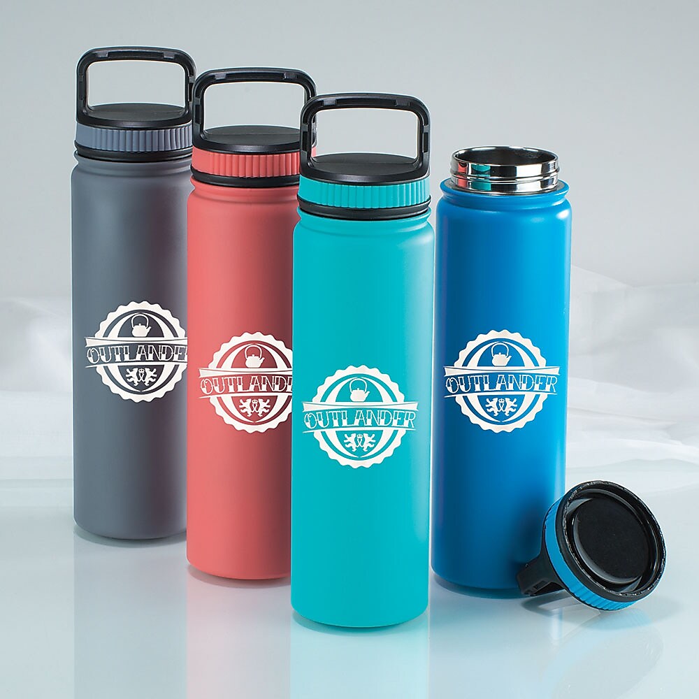 Safari Stainless Bottle 23.5 oz Laser, Qty 24