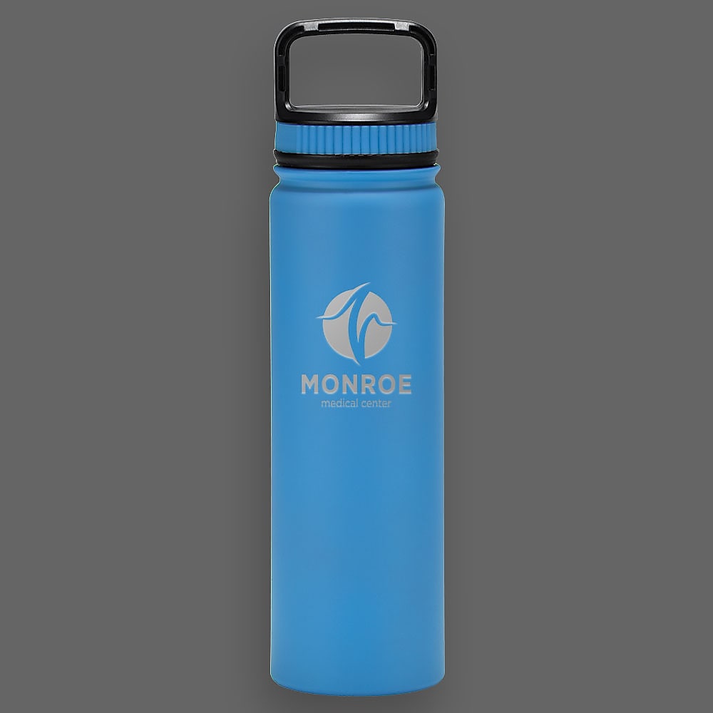 Safari Stainless Bottle 23.5 oz Laser, Qty 48