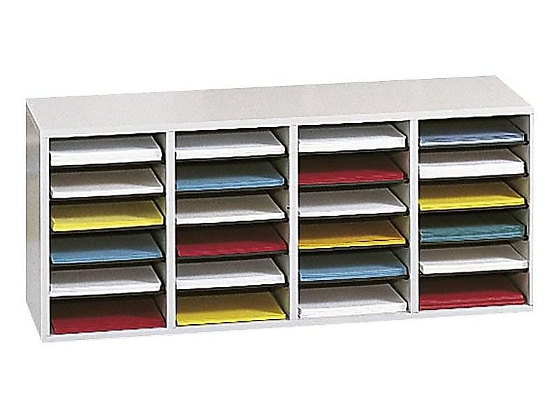 Safco 24-Compartment Literature Organizers, 39.25