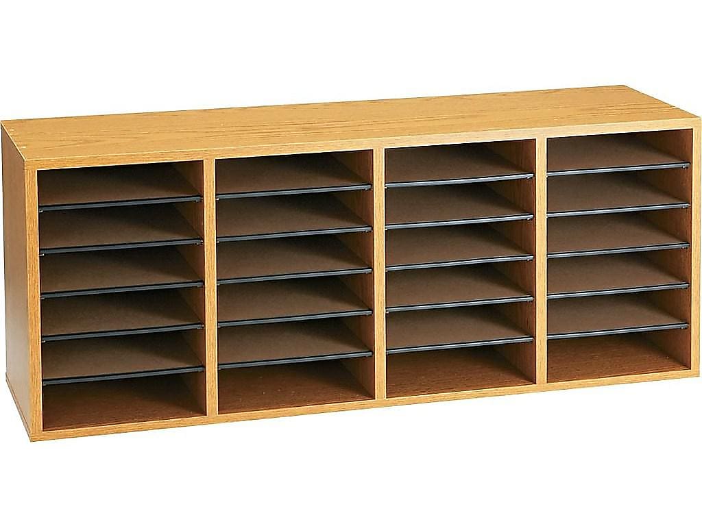 Safco 24-Compartment Literature Organizers, 39.25
