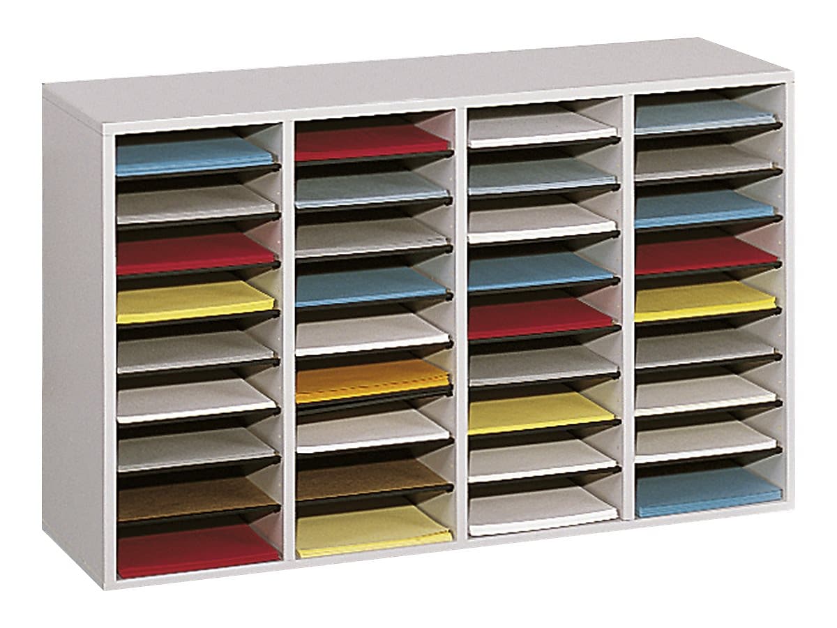 Safco 36-Compartment Literature Organizers, 39.25